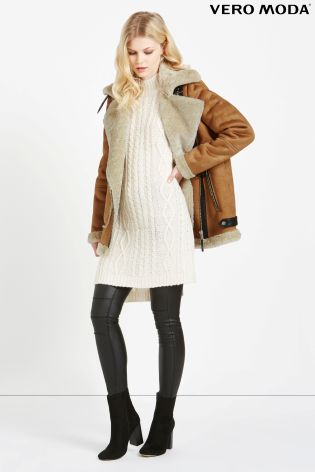 Vero Moda Shearling Coat